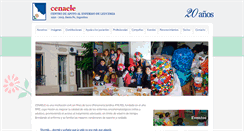 Desktop Screenshot of cenaele.org.ar